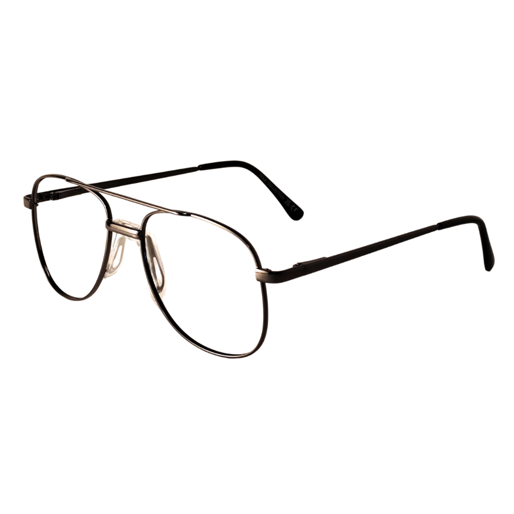 Aviator Glasses Frames Aviator Frame Sunglasses In Gold Toned Metal